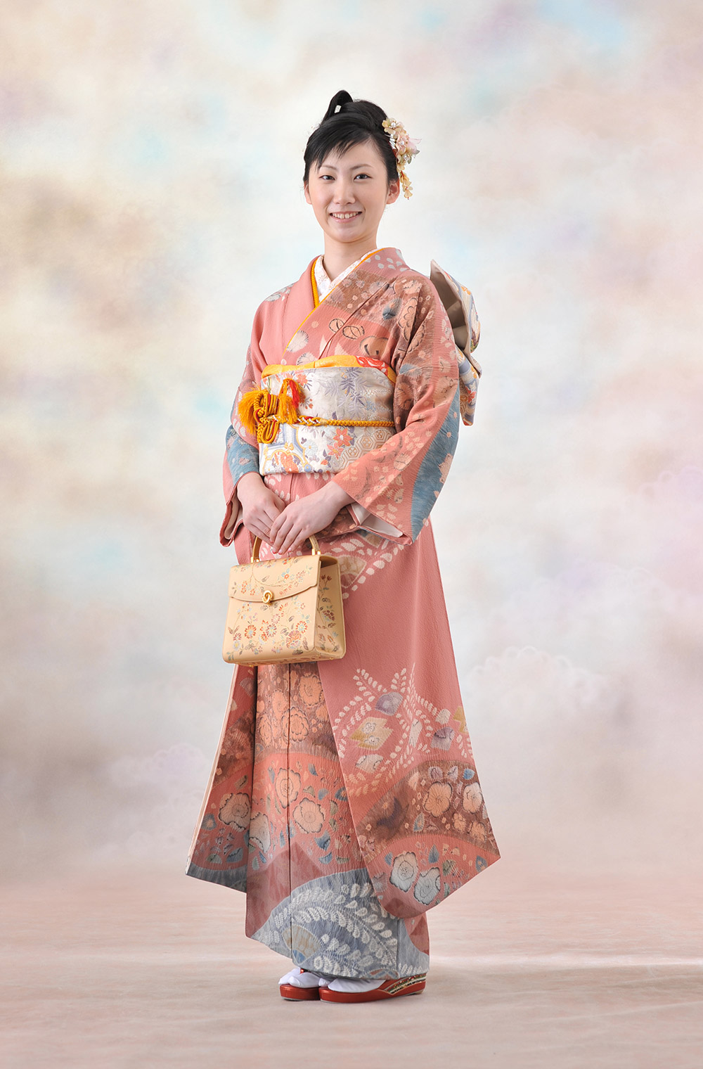 古典辻が花振袖