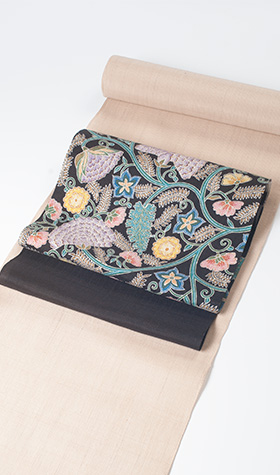 結城ちぢみ+貴久樹帯