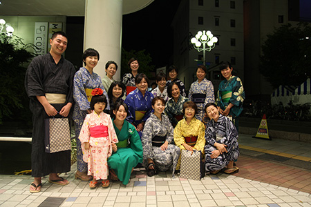 8月のゆかたパーティー