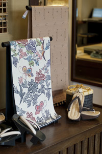 呉服のいけだや店内